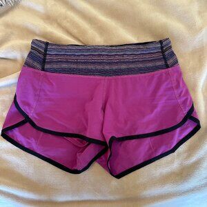 Purple  Lululemon Speed Up Low-Rise Lined Short